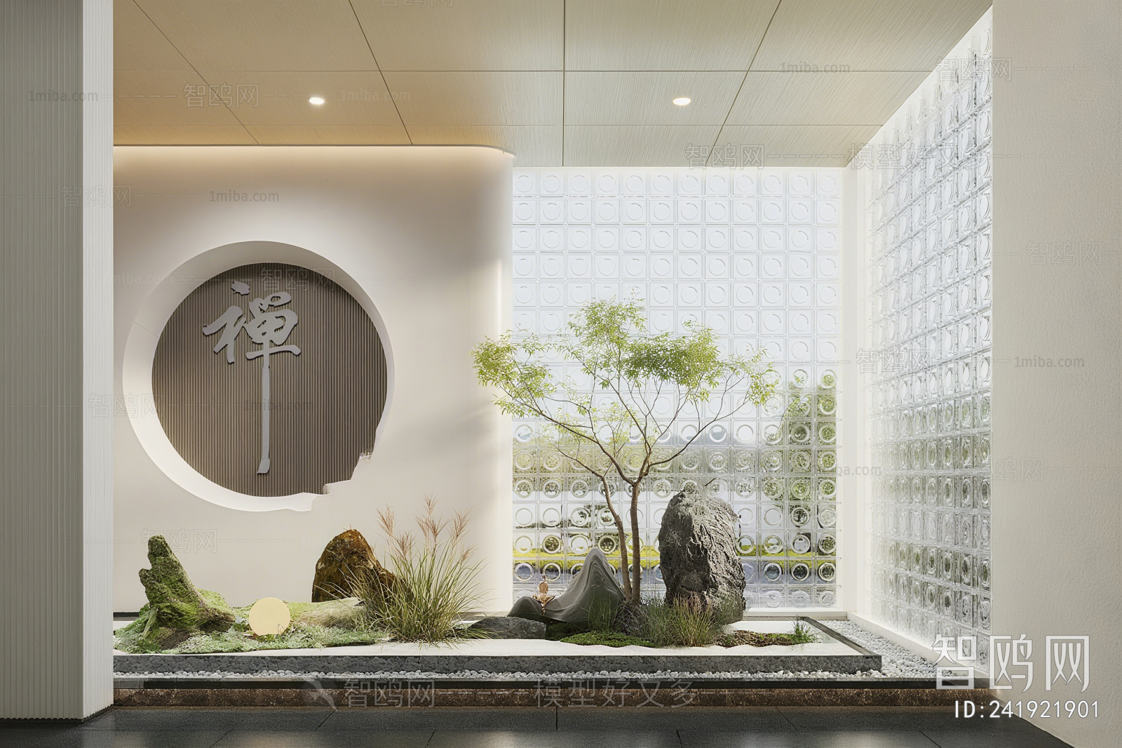 New Chinese Style Plant Landscaping