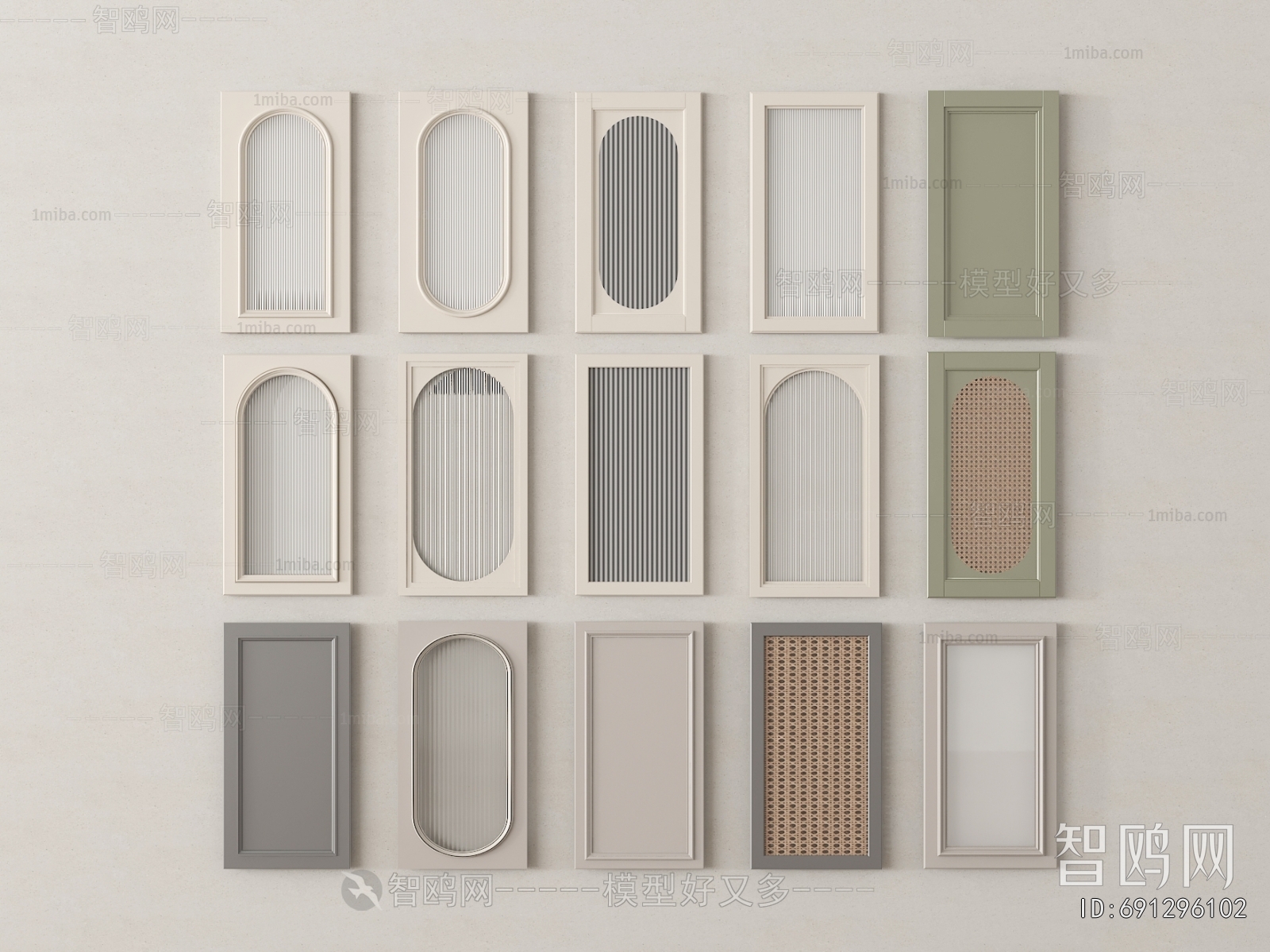 French Style Door Panel