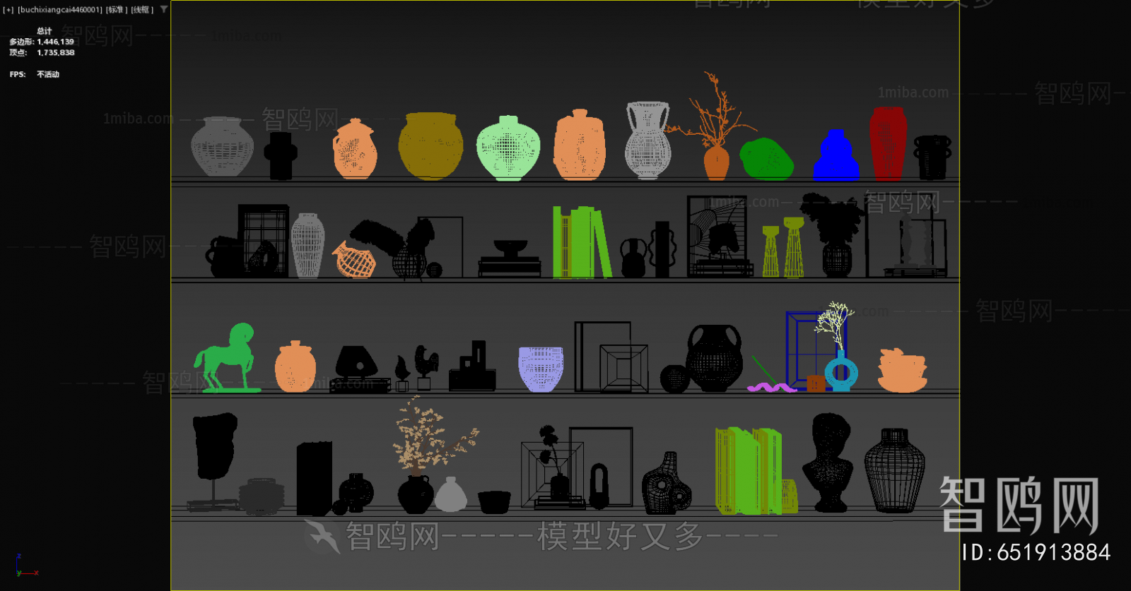 Wabi-sabi Style Decorative Set