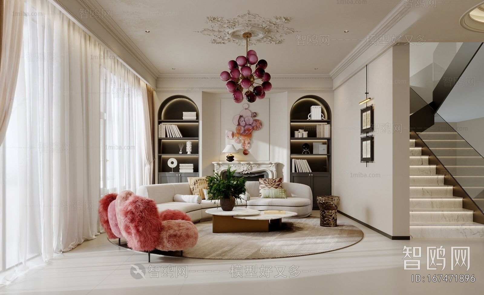 French Style A Living Room