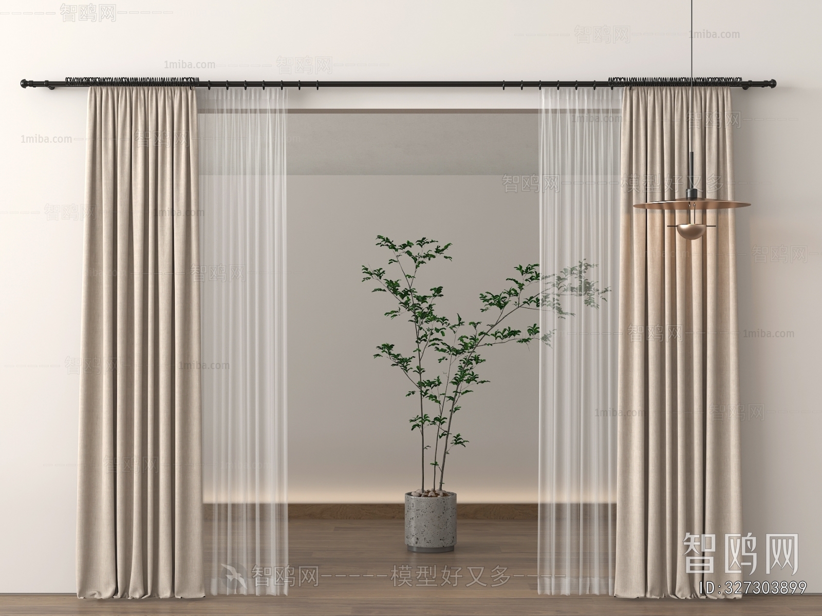 Modern The Curtain