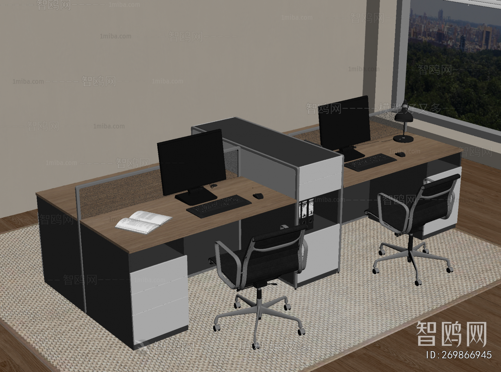 Modern Office Desk And Chair