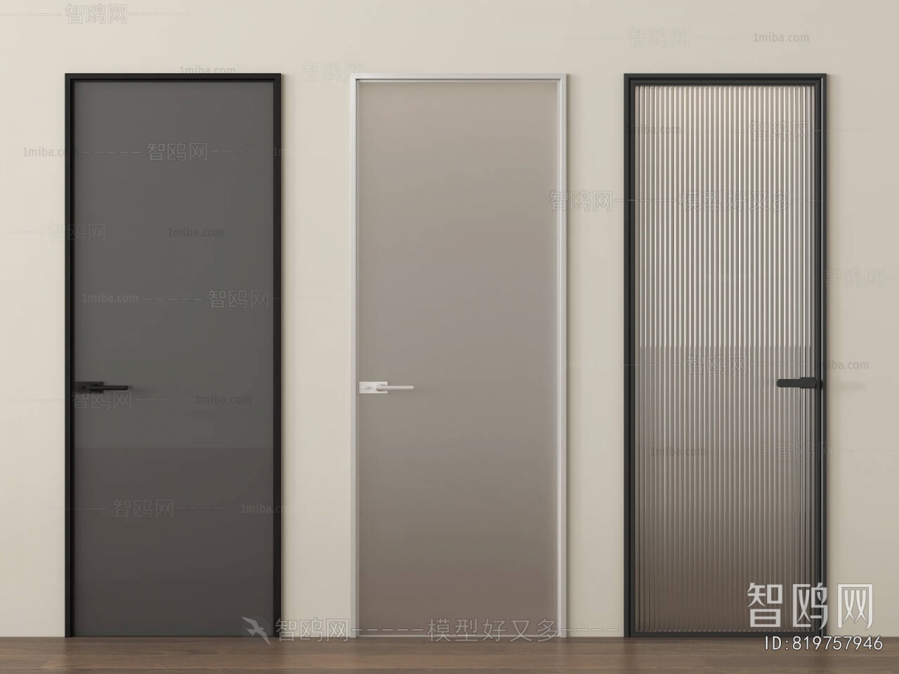 Modern Single Door