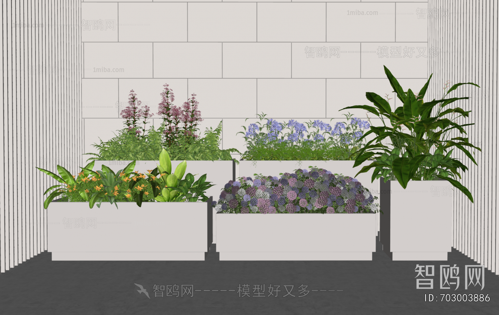 Modern Flower Bed, Flower Bowl, Flower Box