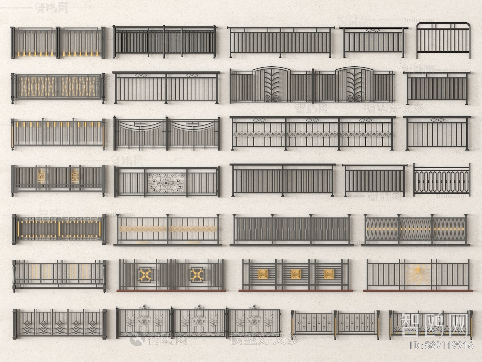 New Chinese Style Guardrail