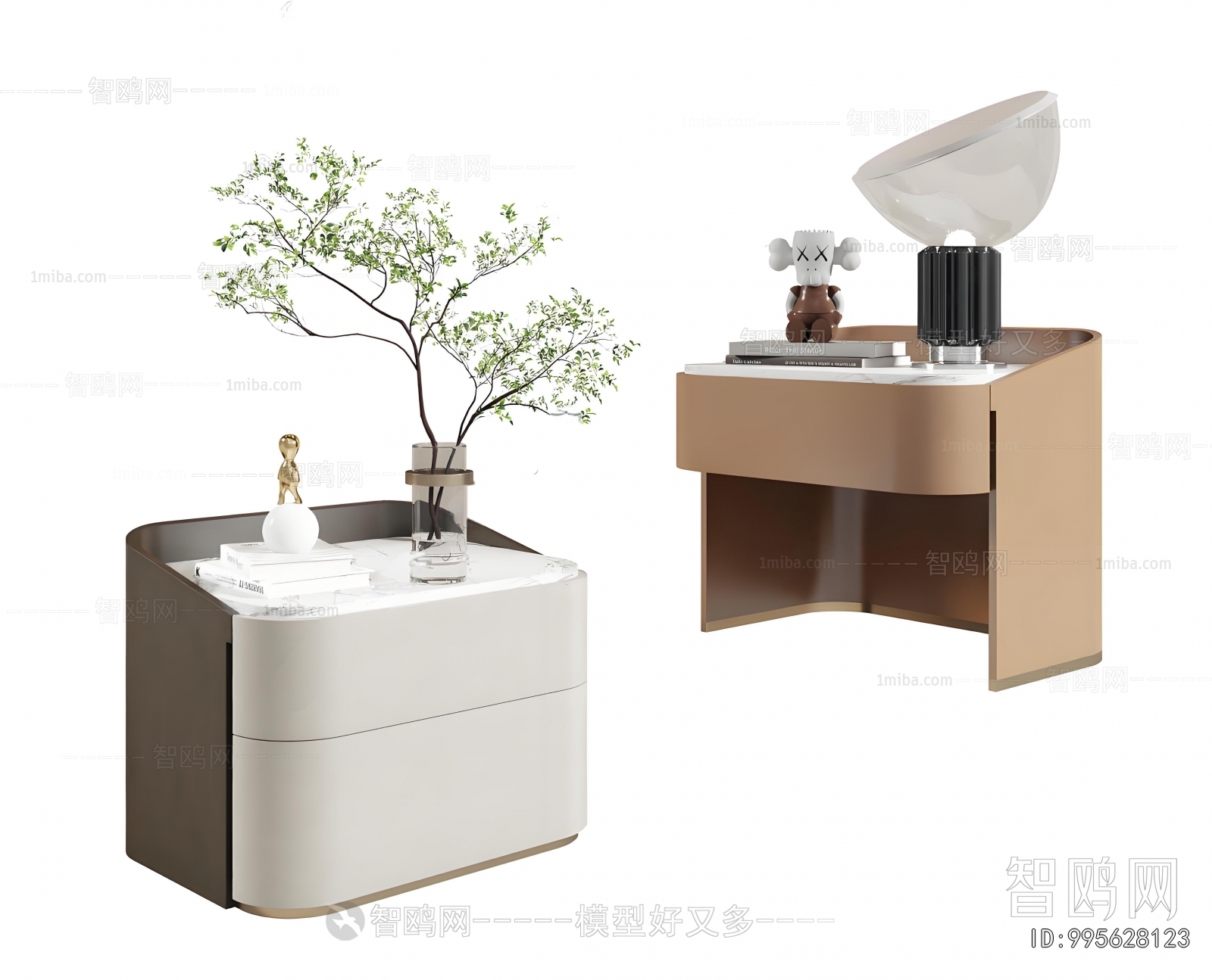 Modern Bedside Cupboard