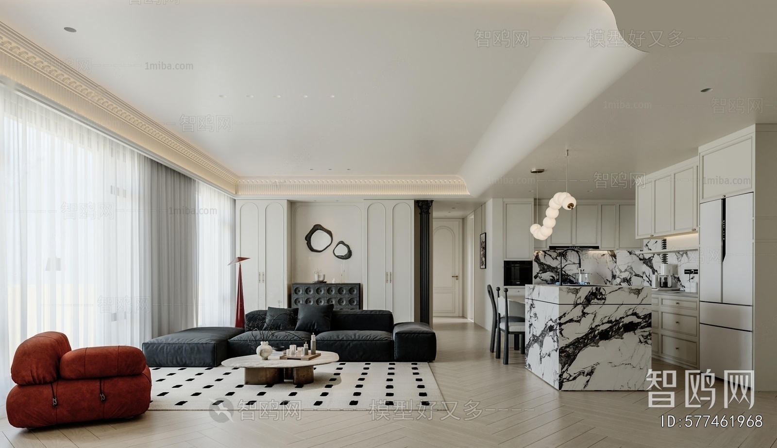 French Style A Living Room