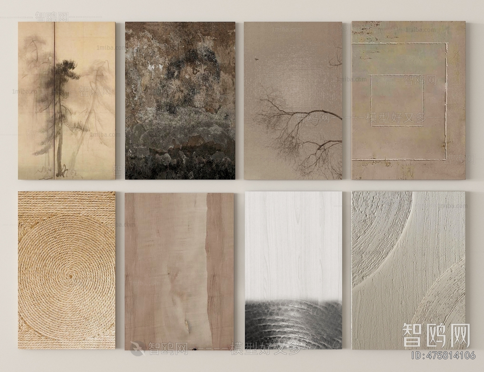 Wabi-sabi Style Painting