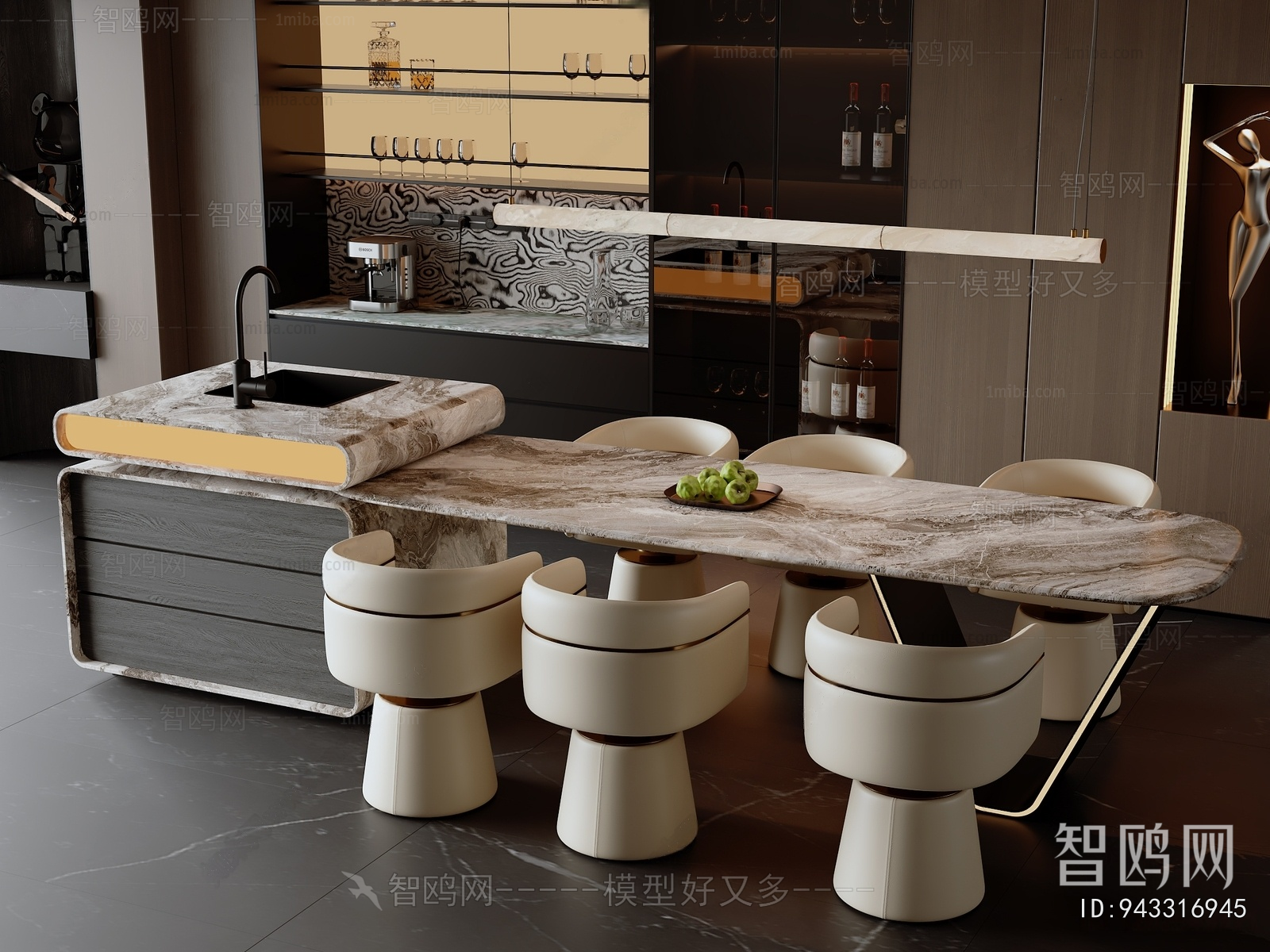 Modern Dining Table And Chairs