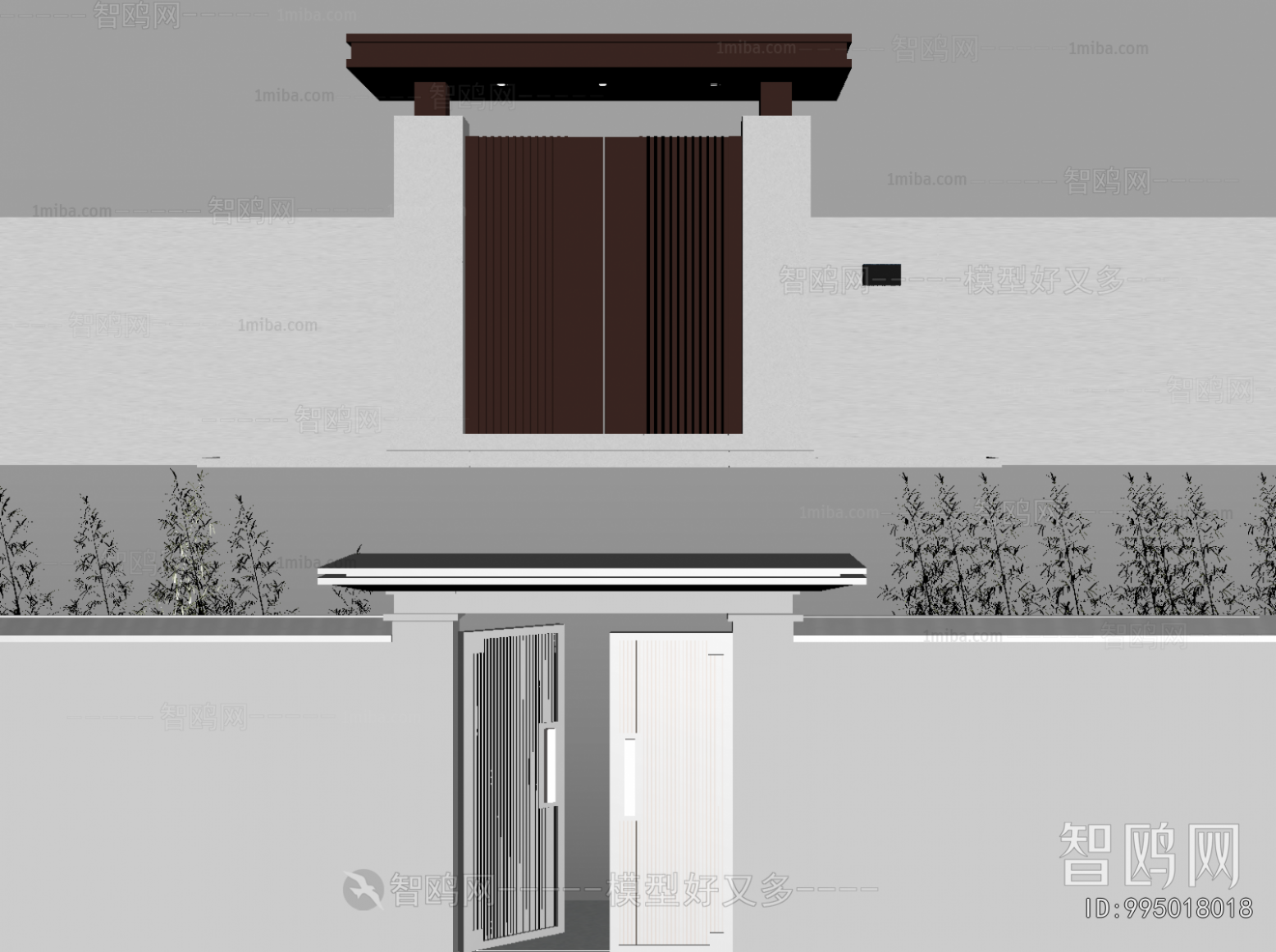 New Chinese Style Gate