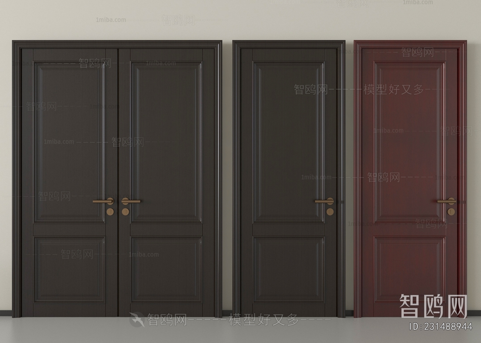 French Style Single Door