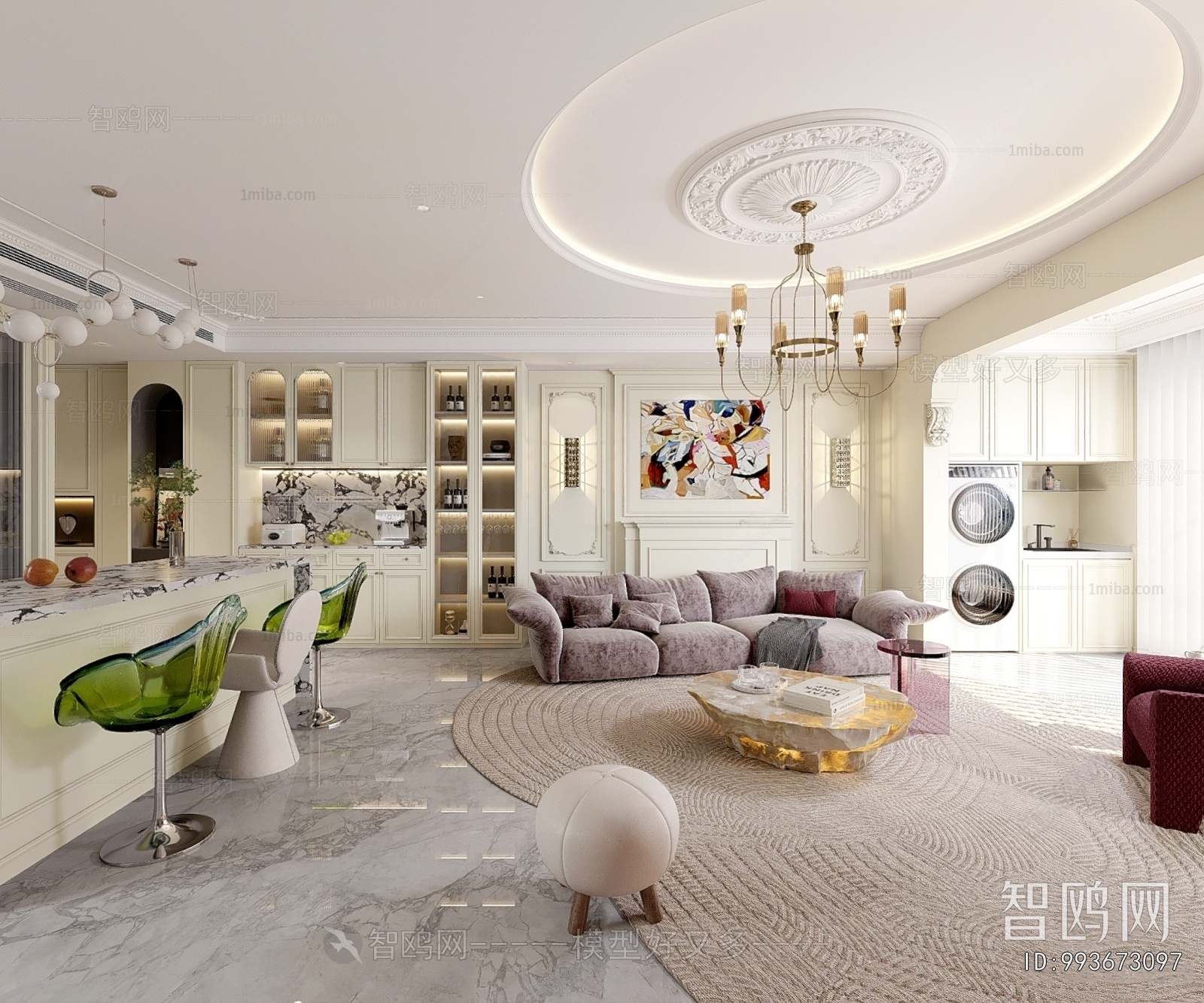 French Style A Living Room