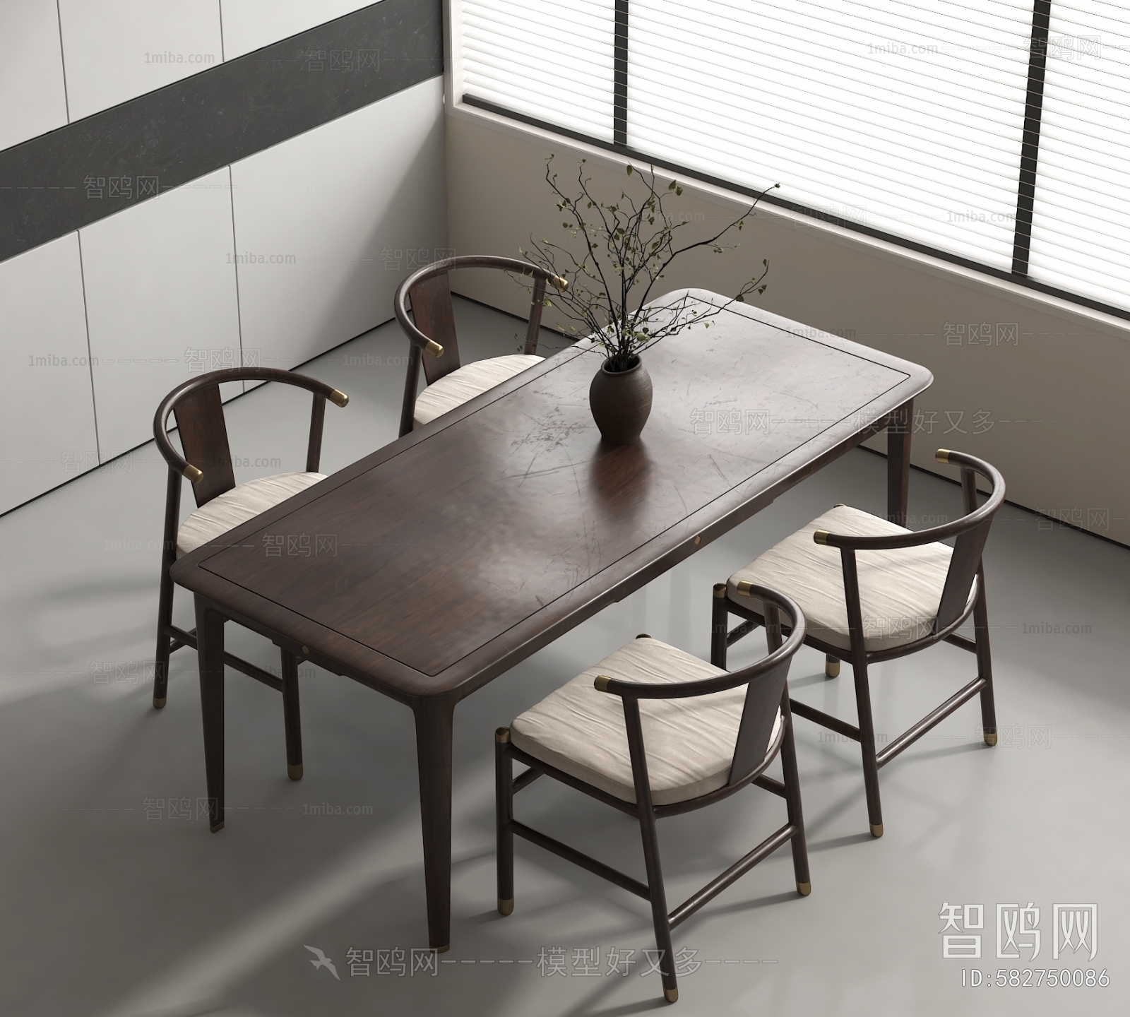 New Chinese Style Dining Table And Chairs