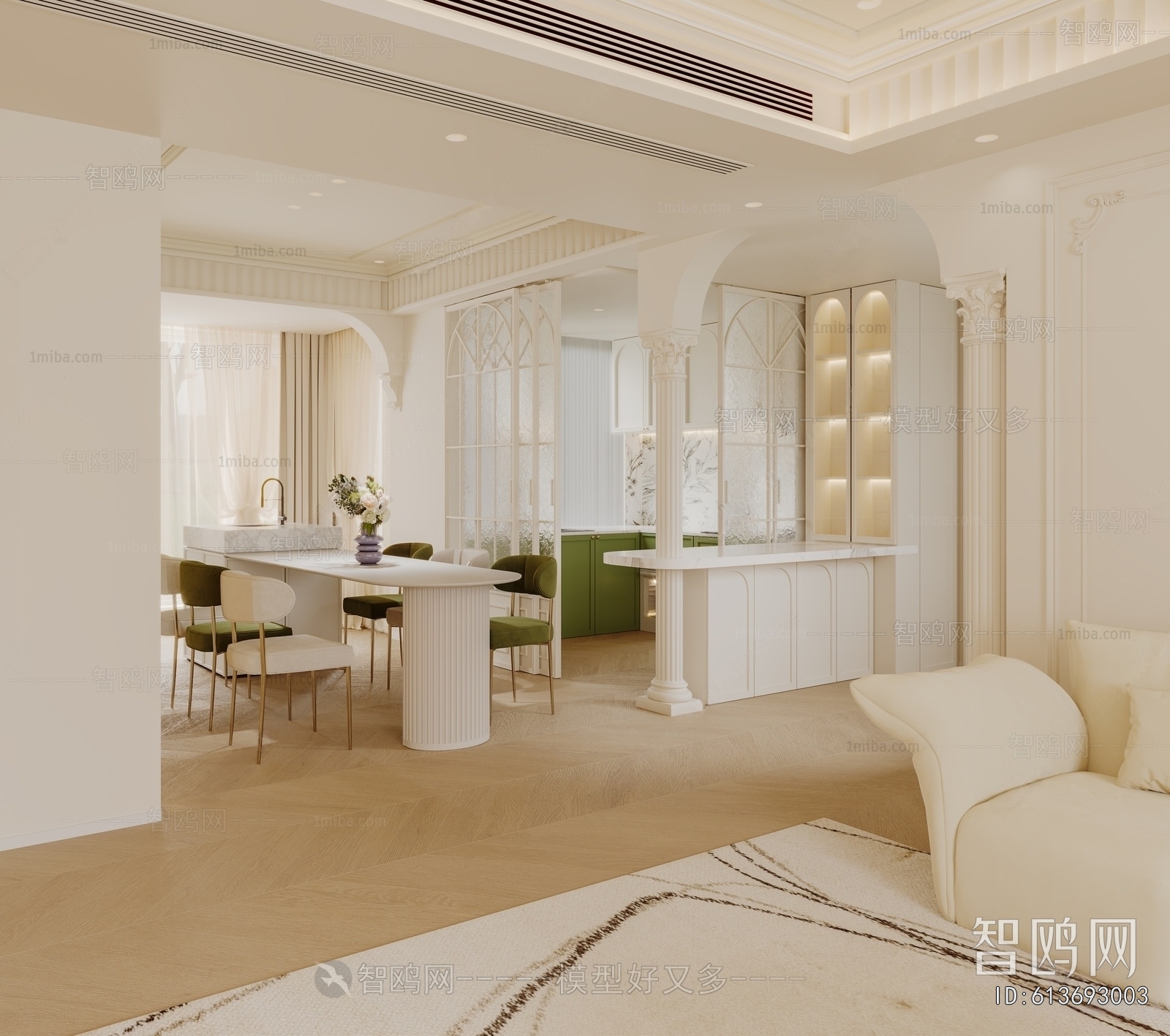 French Style Dining Room