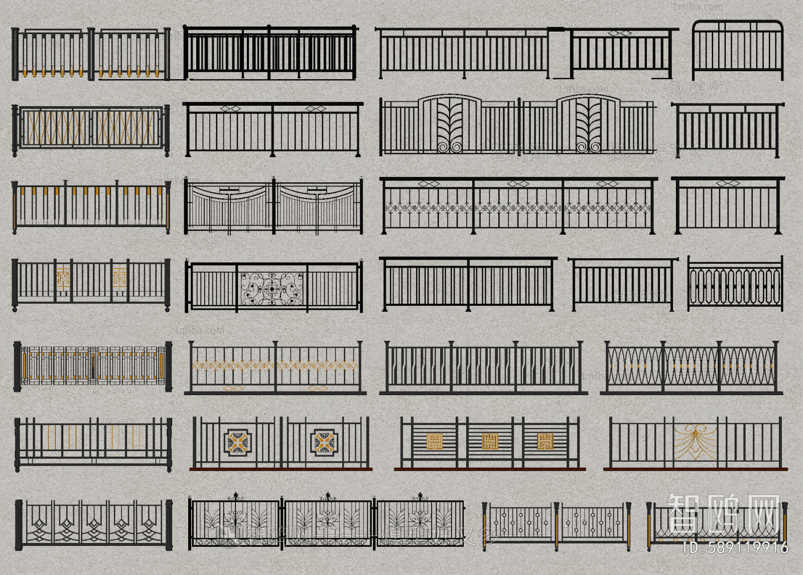 New Chinese Style Guardrail