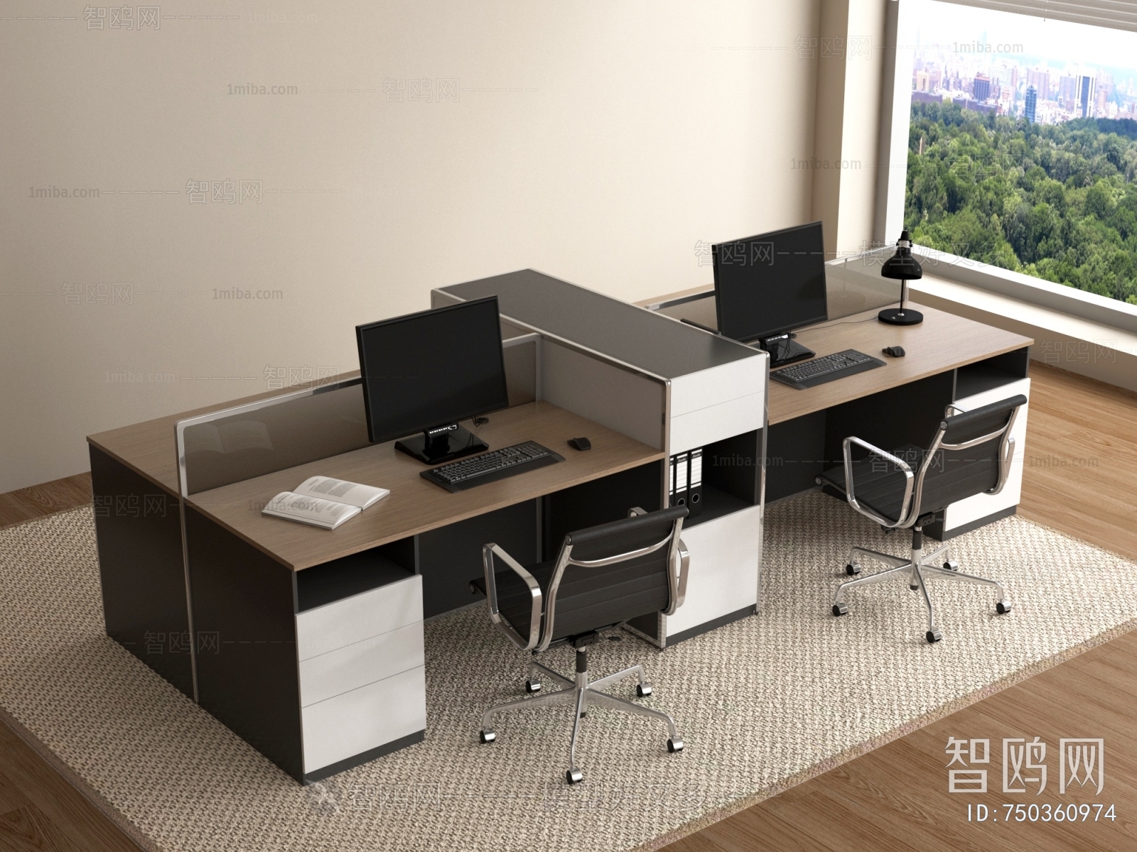 Modern Office Desk And Chair