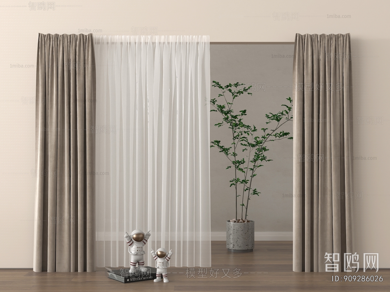Modern The Curtain