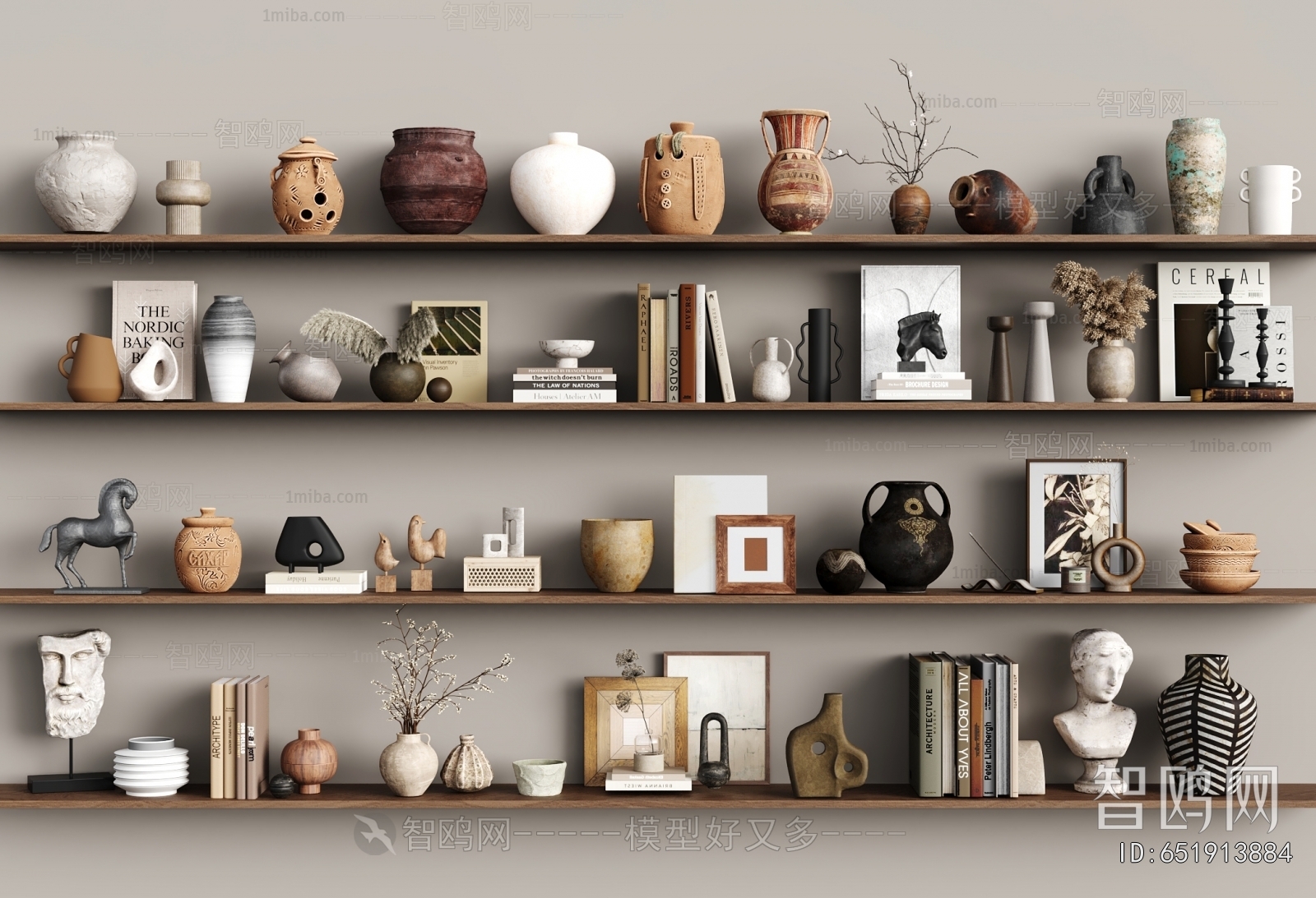 Wabi-sabi Style Decorative Set