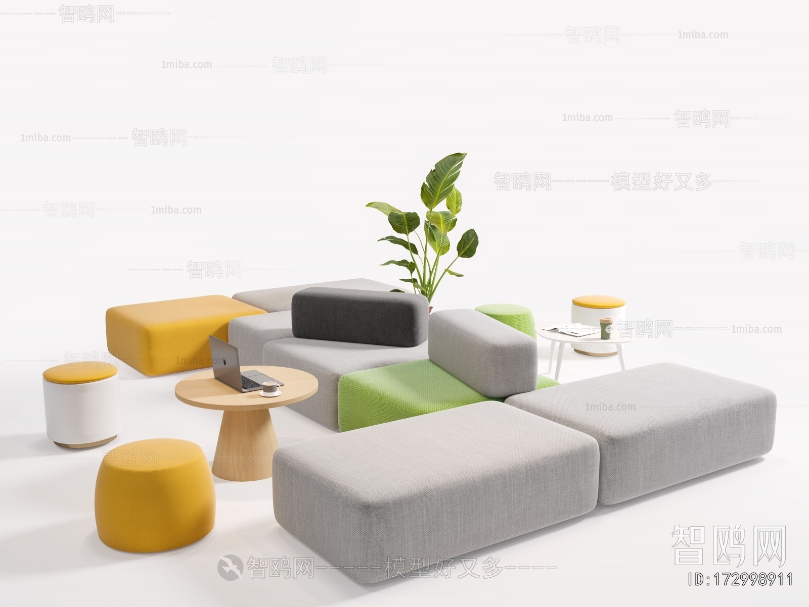 Modern Card Seat Sofa