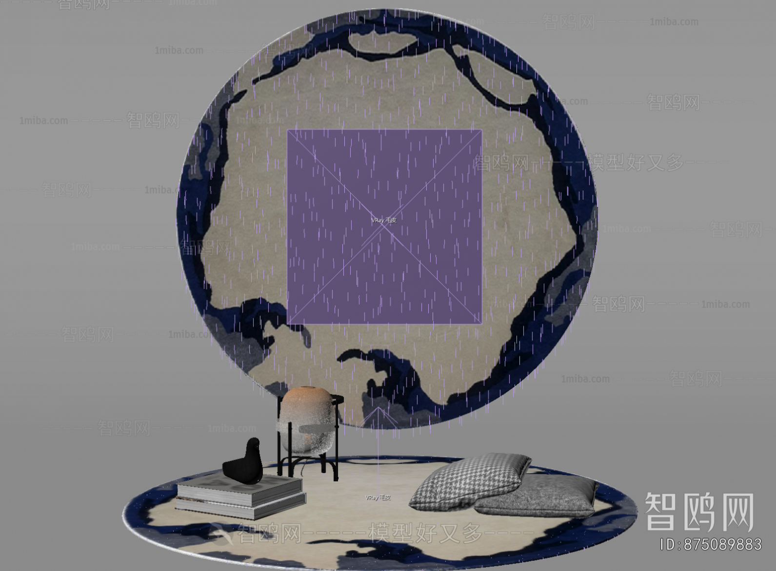 Modern Circular Carpet