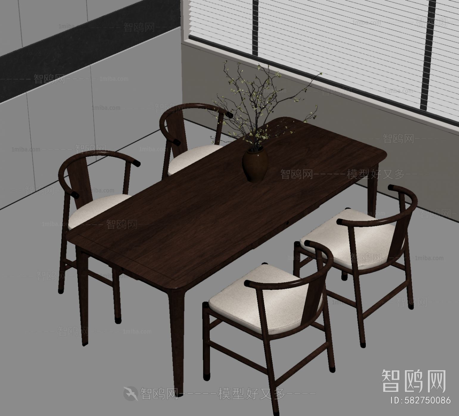 New Chinese Style Dining Table And Chairs