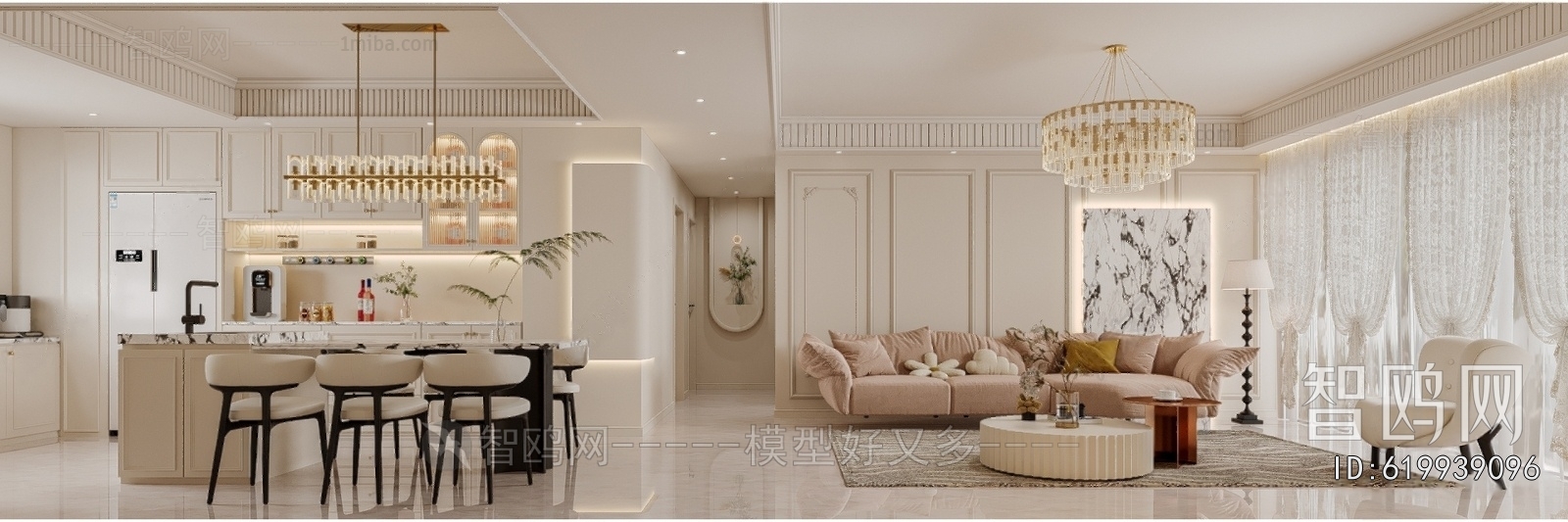 French Style A Living Room