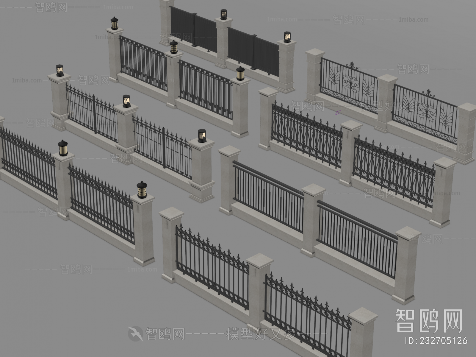 New Chinese Style Fence