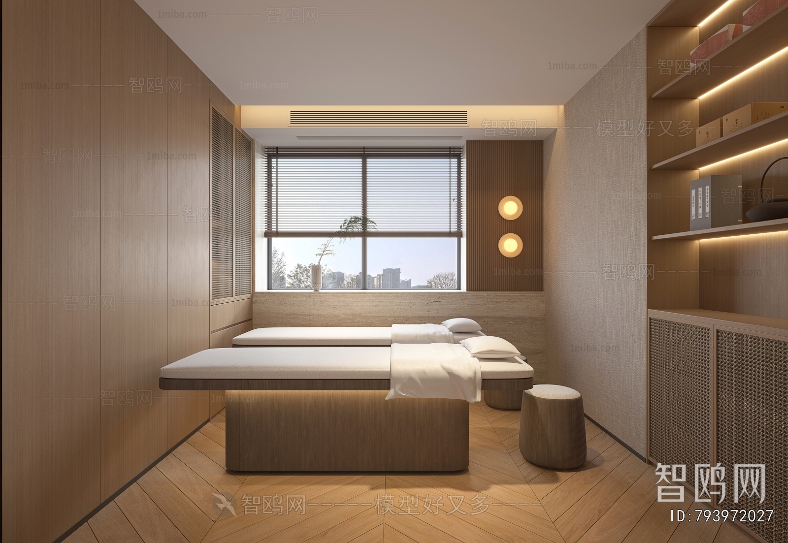 New Chinese Style SPA Beauty