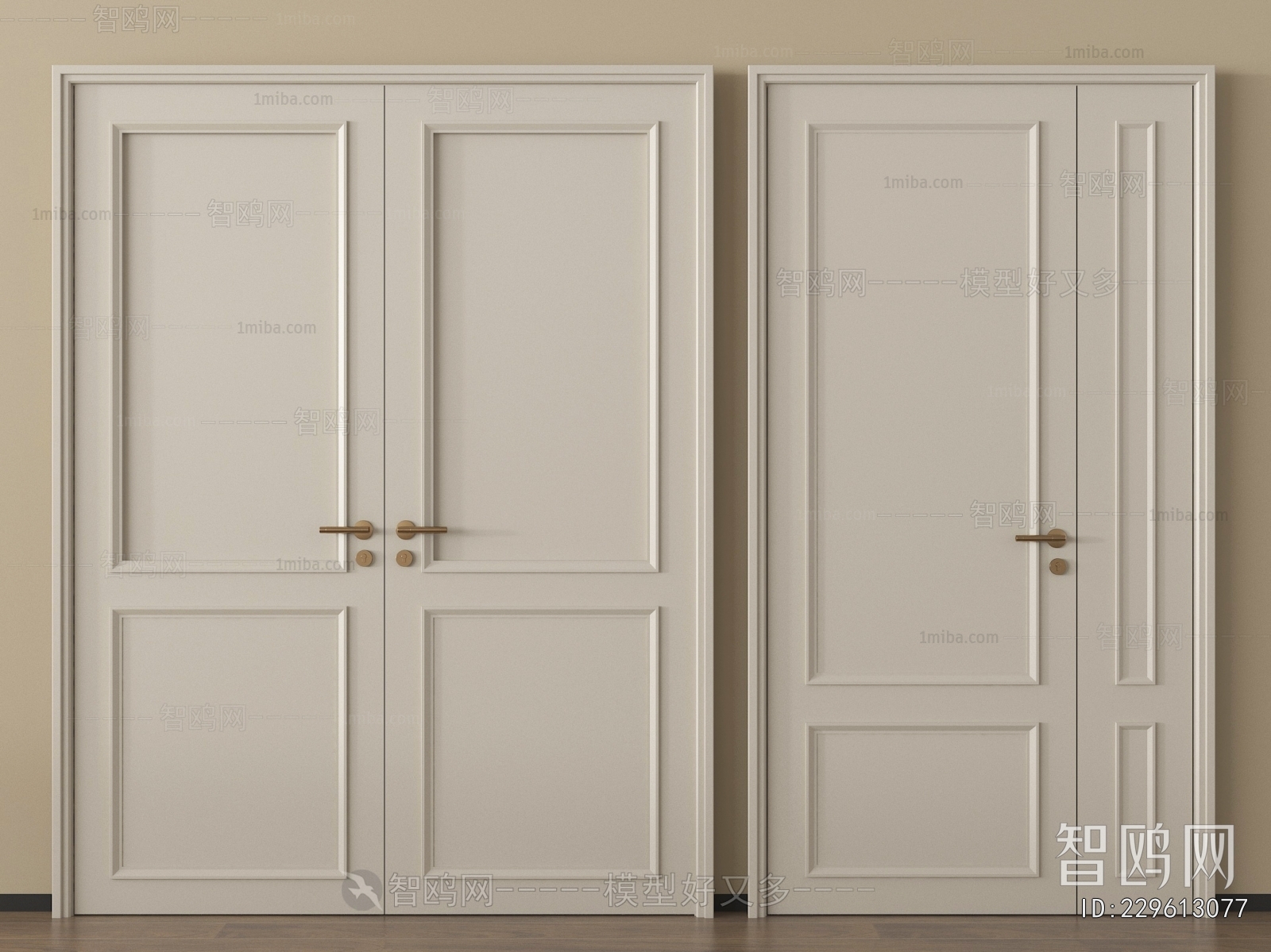 French Style Double Door