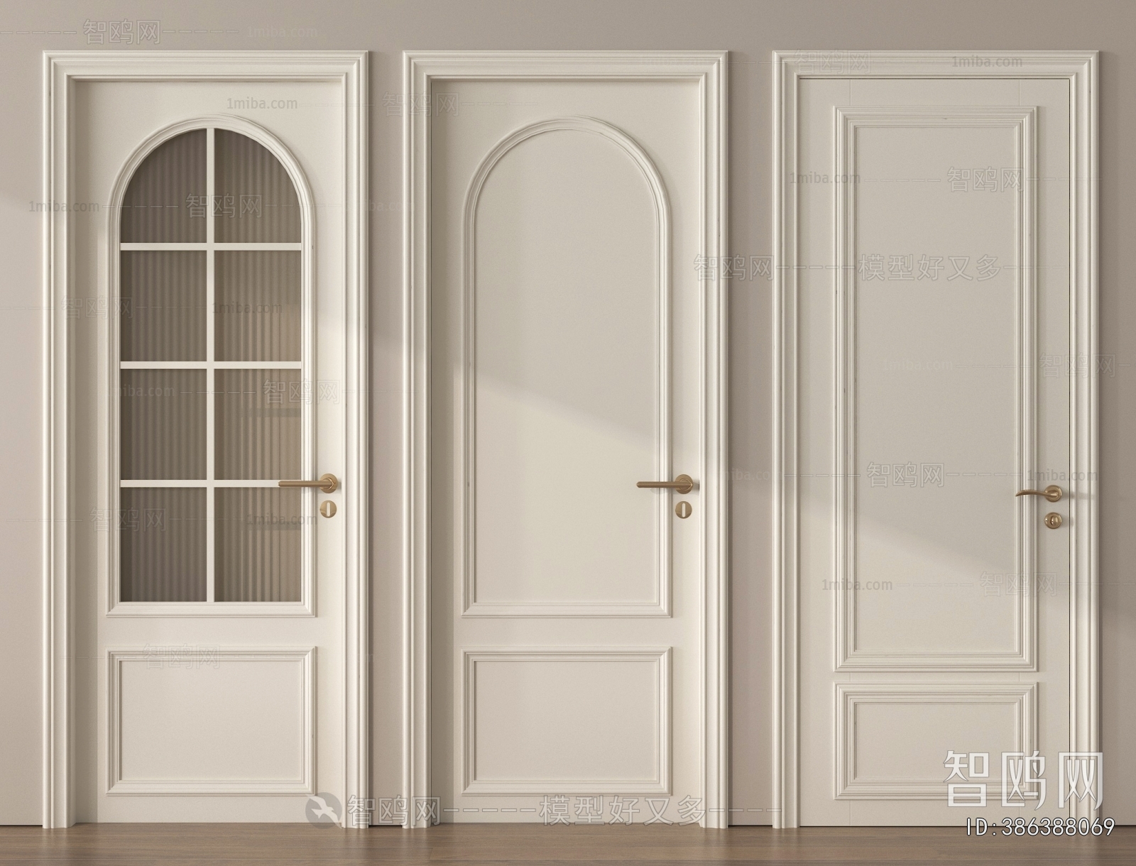 French Style Single Door