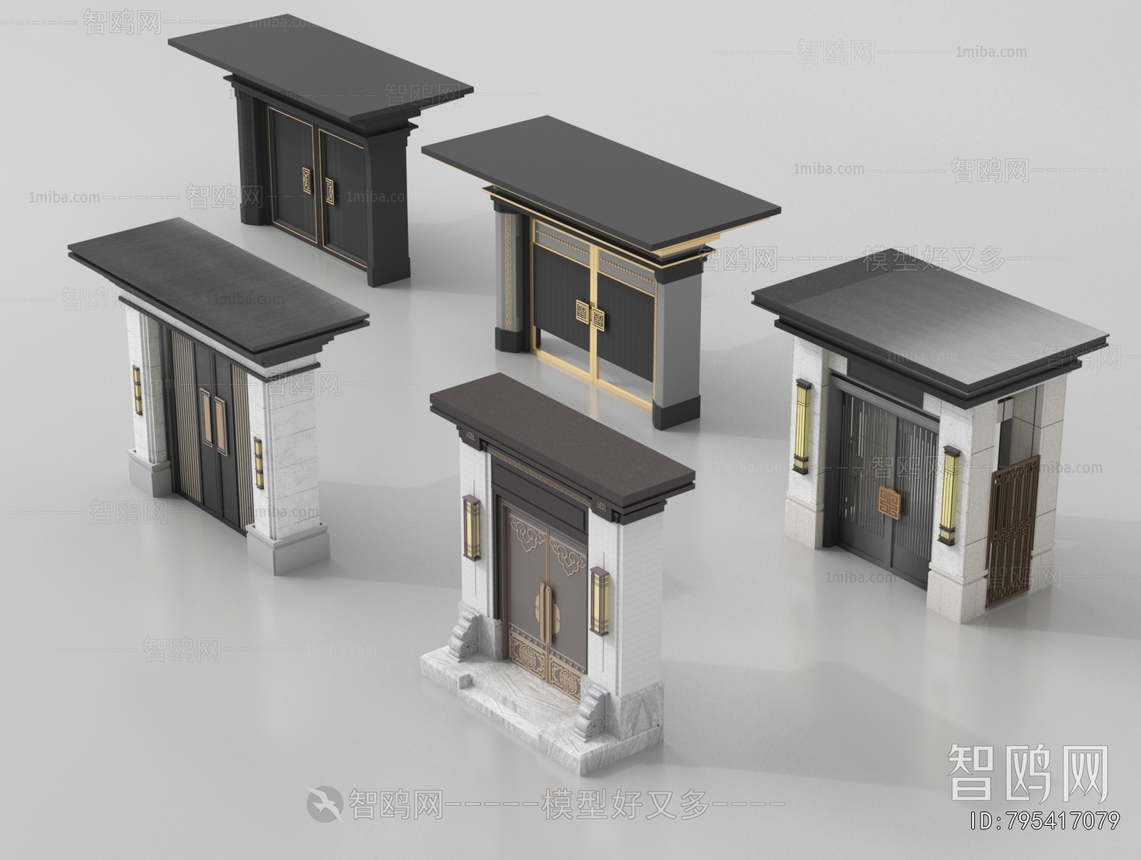 New Chinese Style Gate