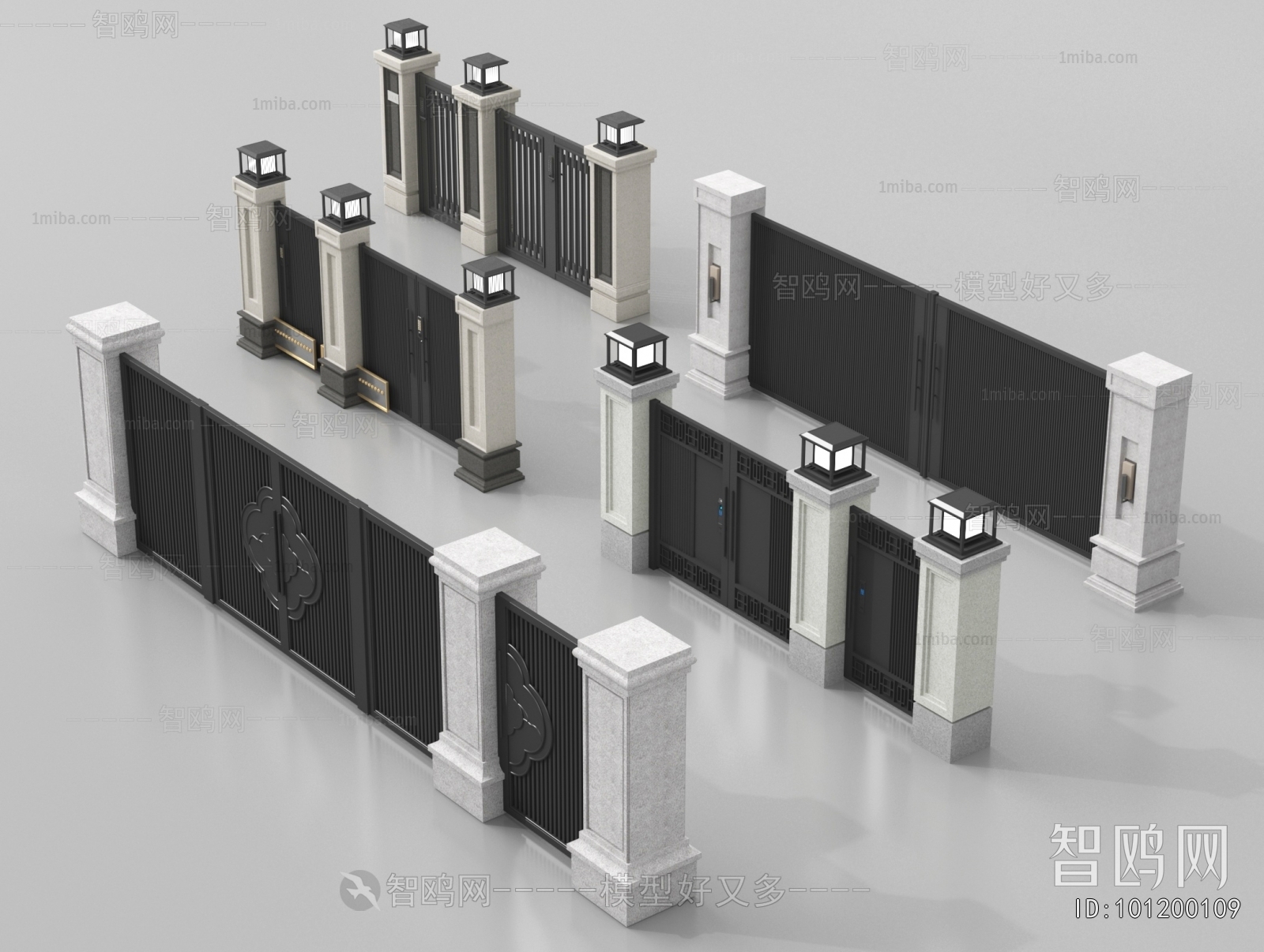 New Chinese Style Door