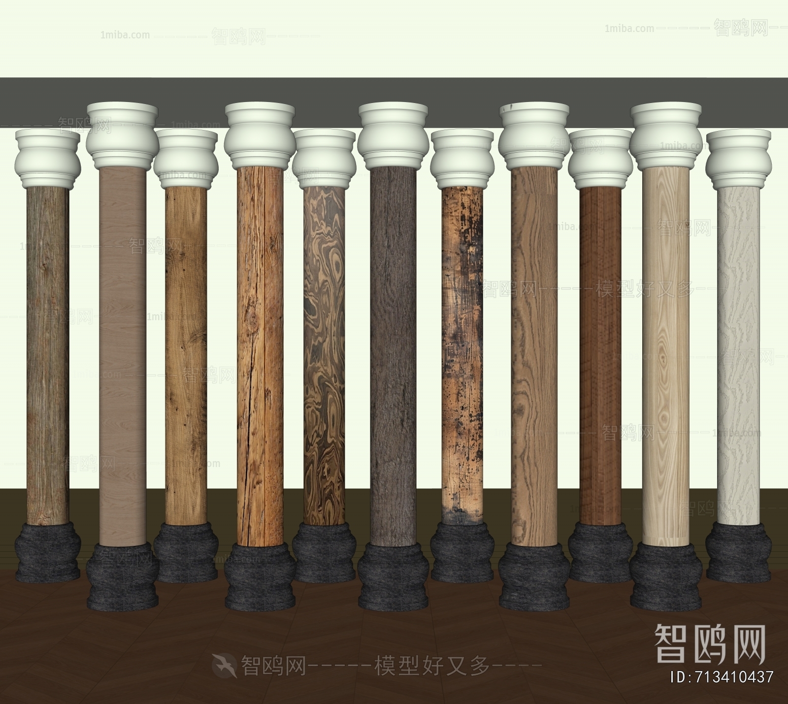 New Chinese Style Column