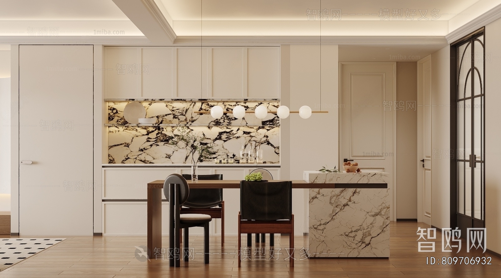 French Style Dining Room