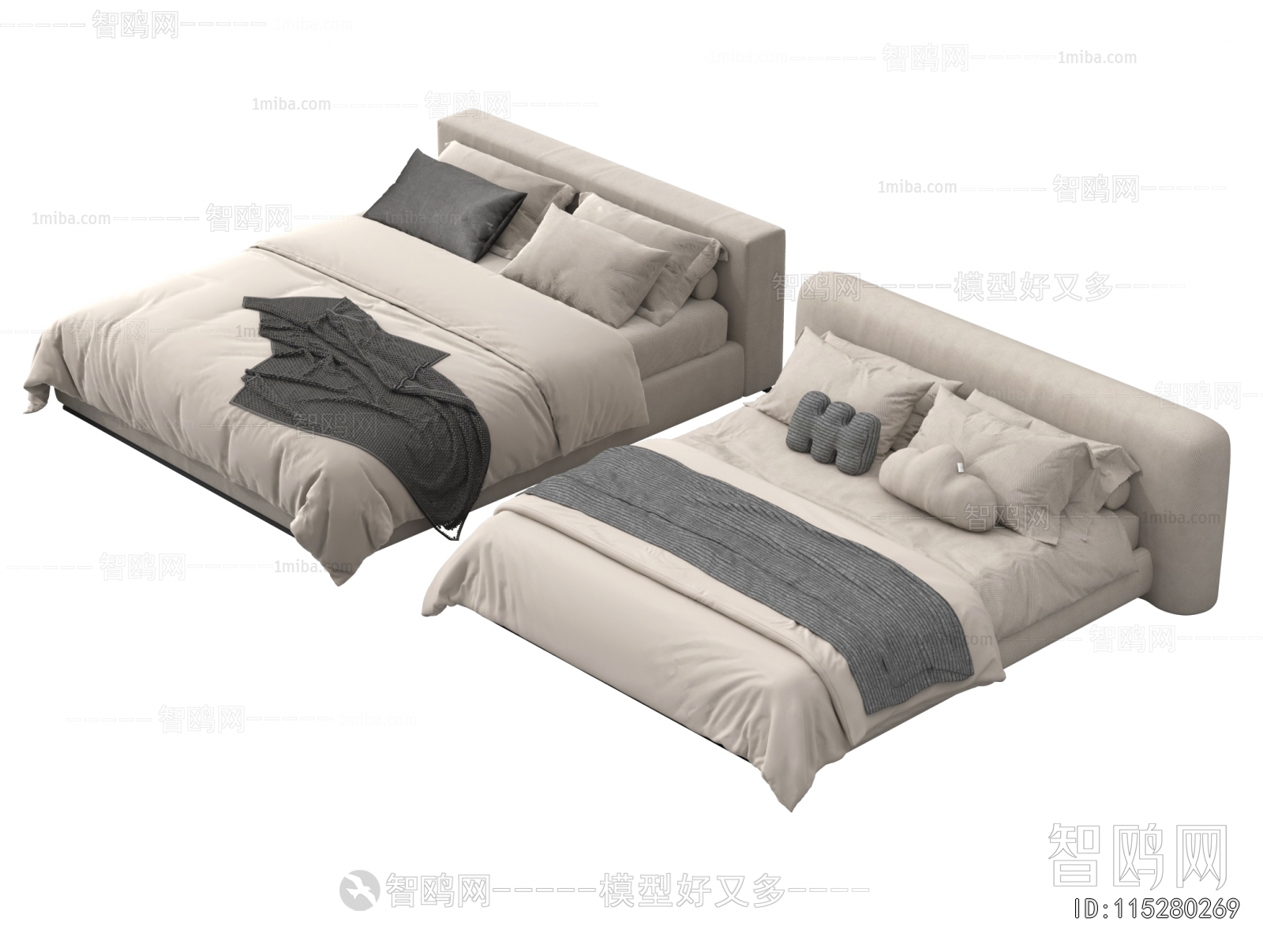 Modern Double Bed