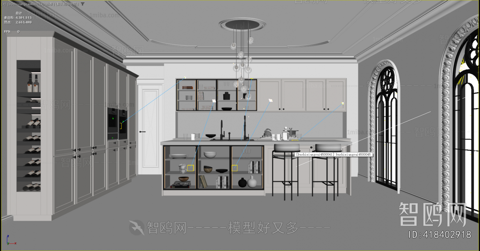 French Style The Kitchen