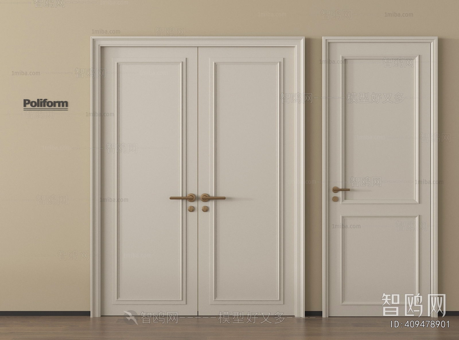 French Style Double Door