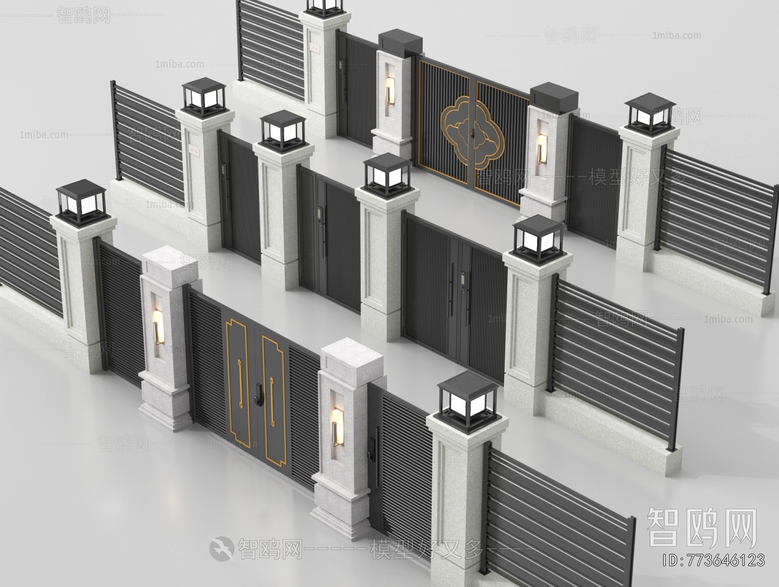 New Chinese Style Door