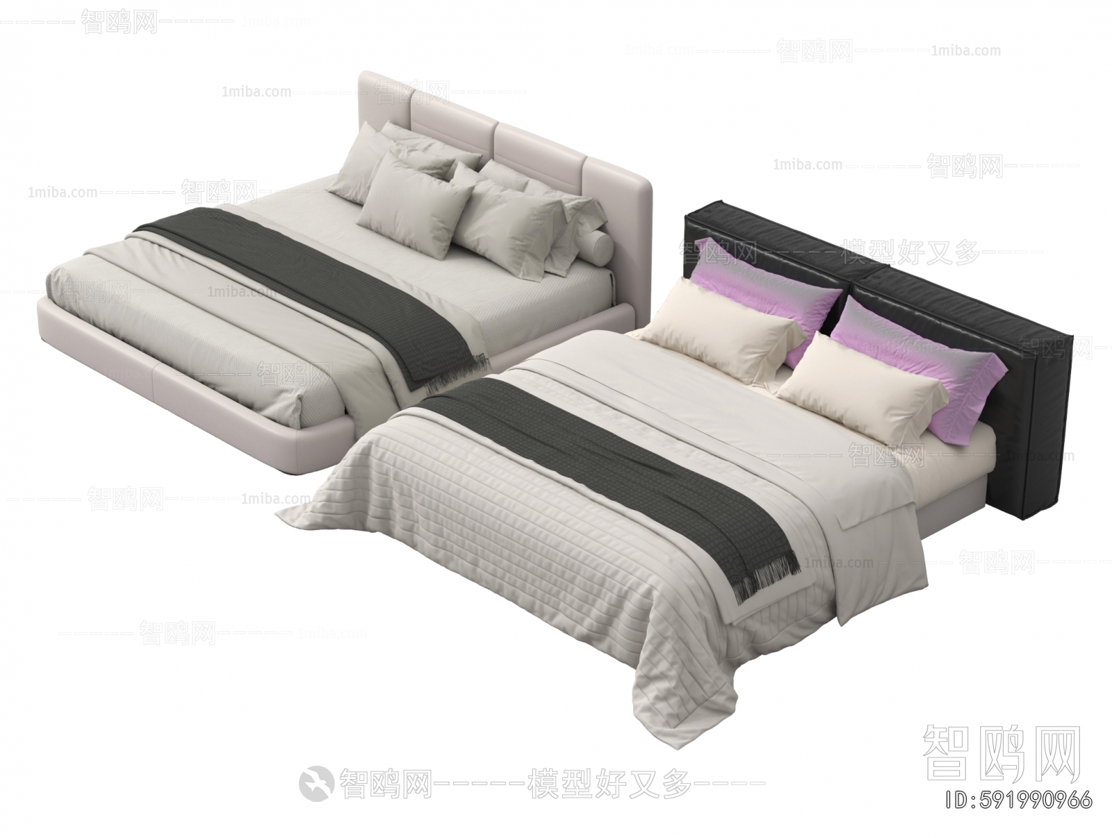 Modern Double Bed