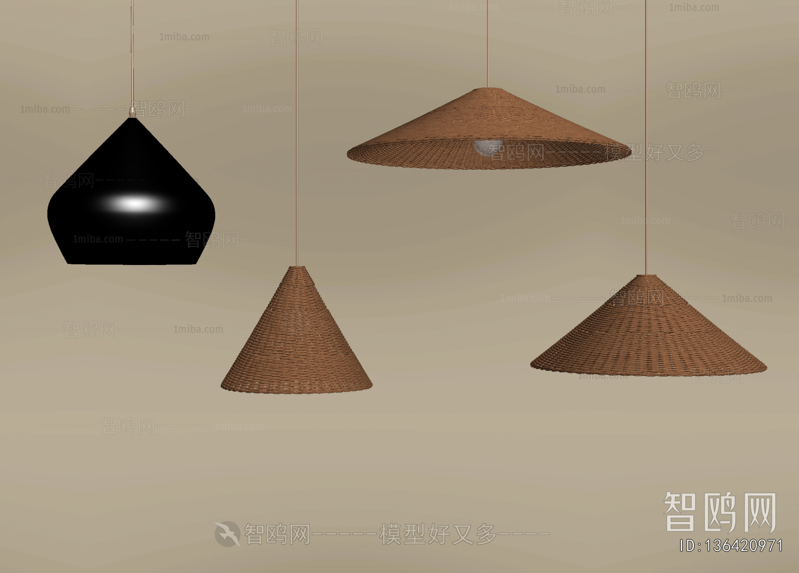 Wabi-sabi Style Droplight