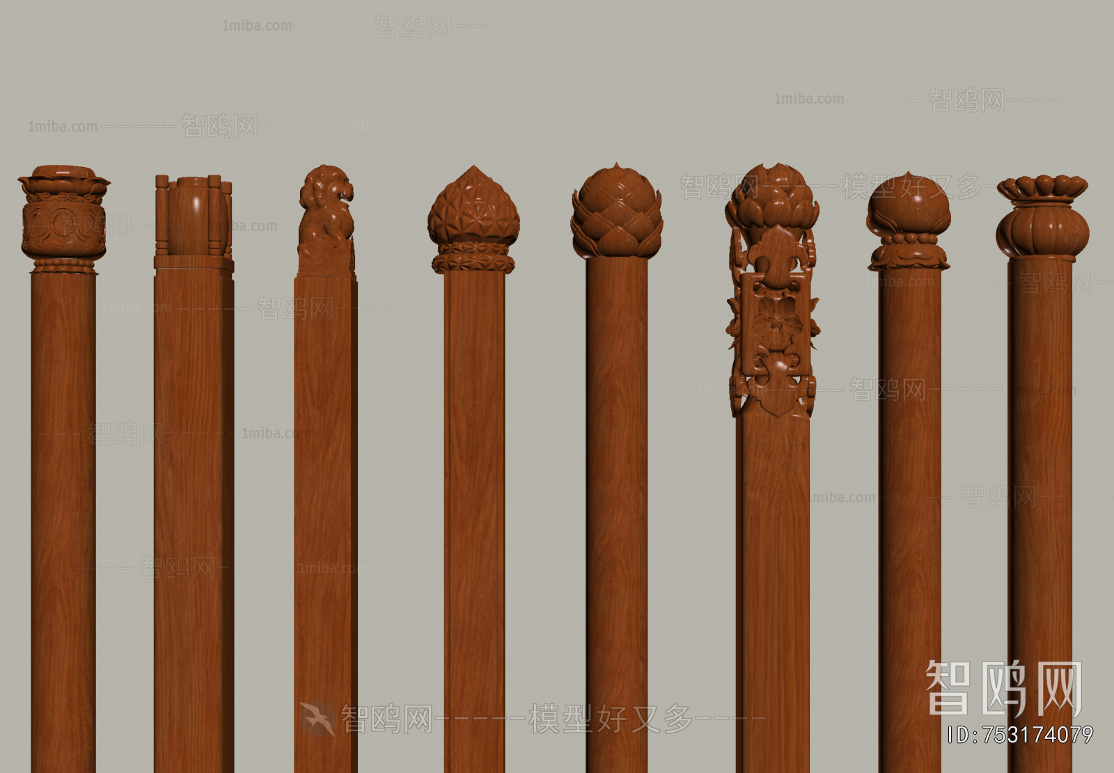 Chinese Style Column