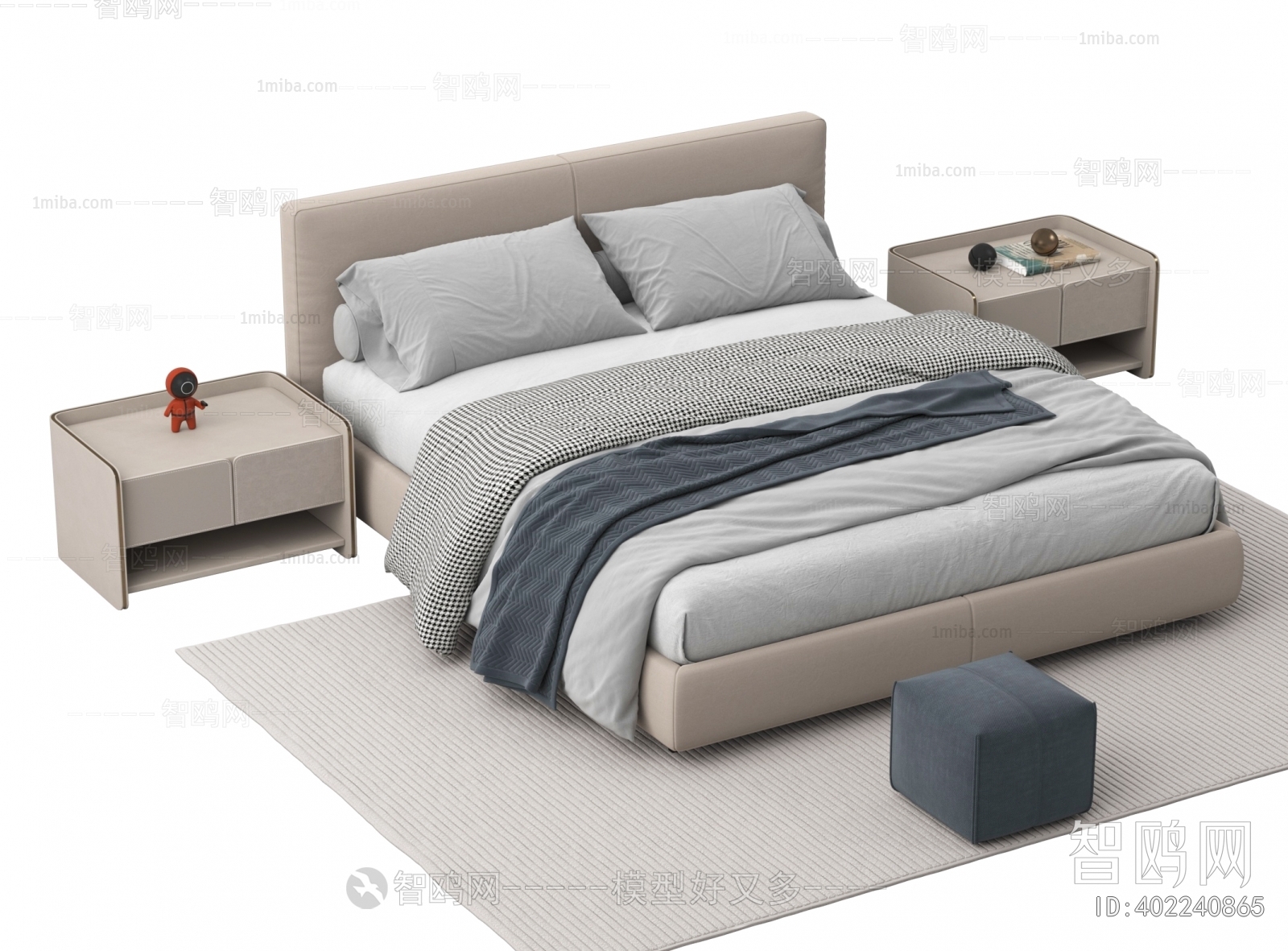 Modern Double Bed