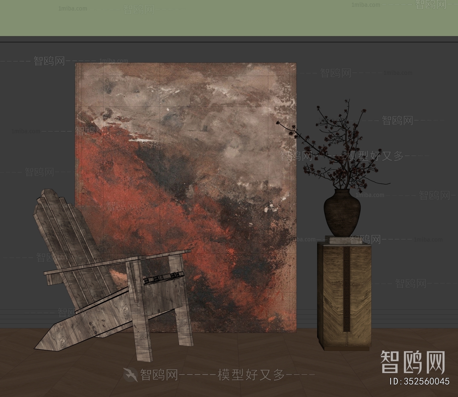 Wabi-sabi Style Painting