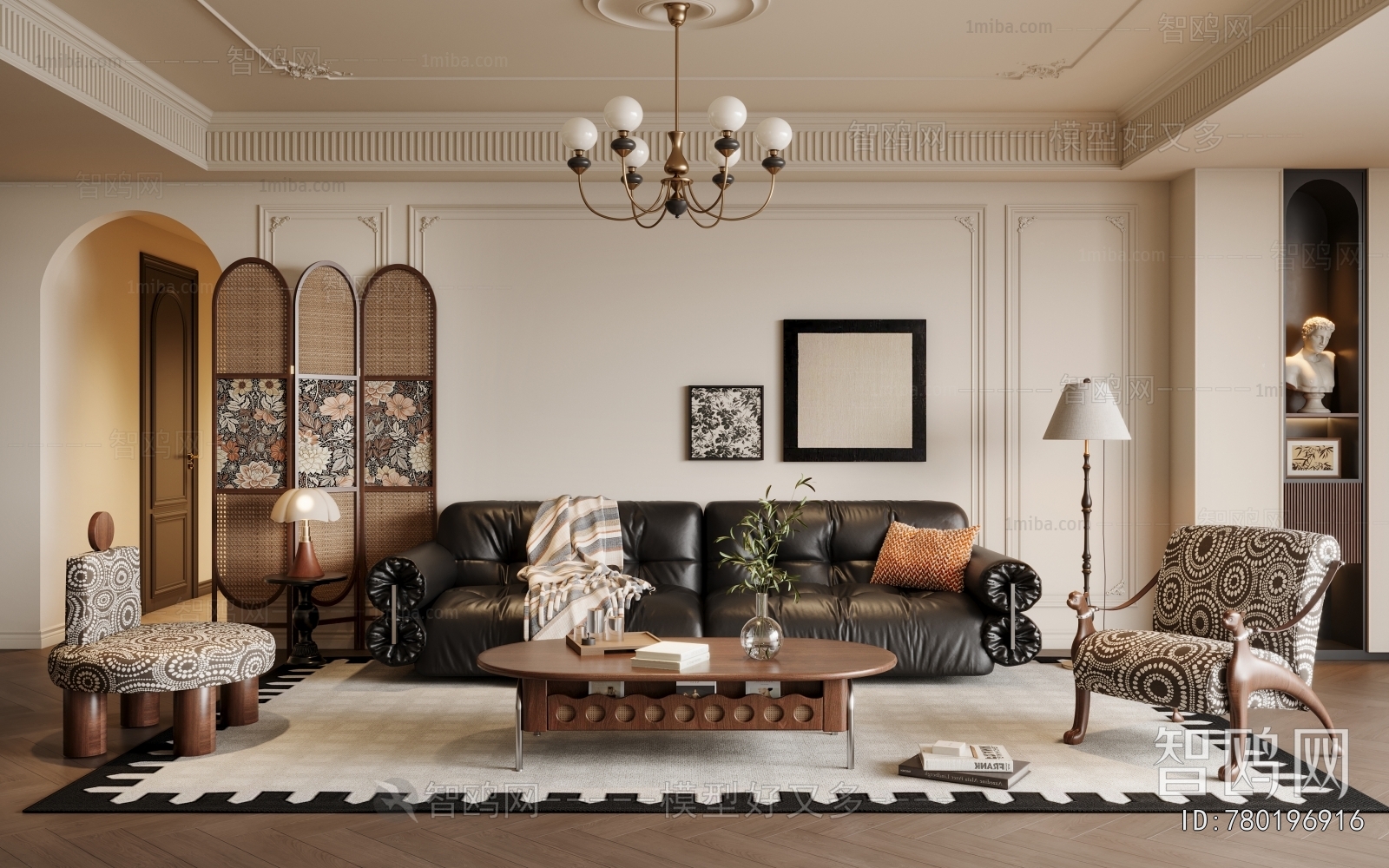 French Style A Living Room