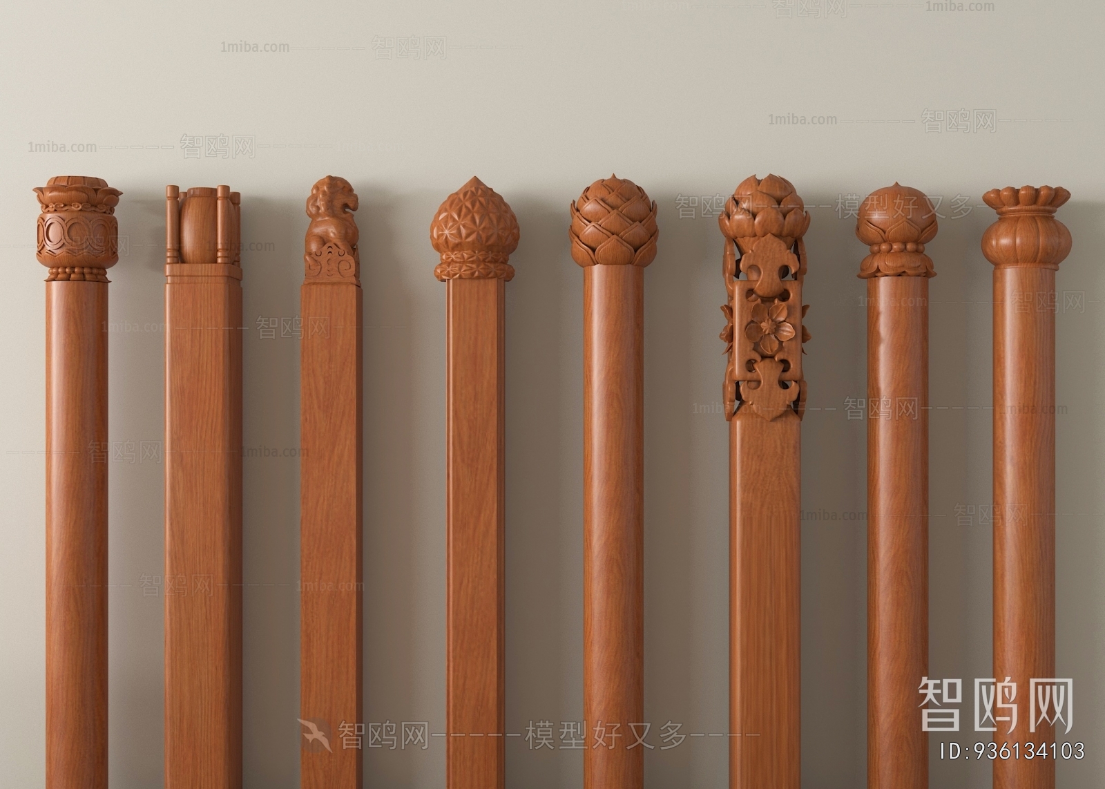 Chinese Style Column