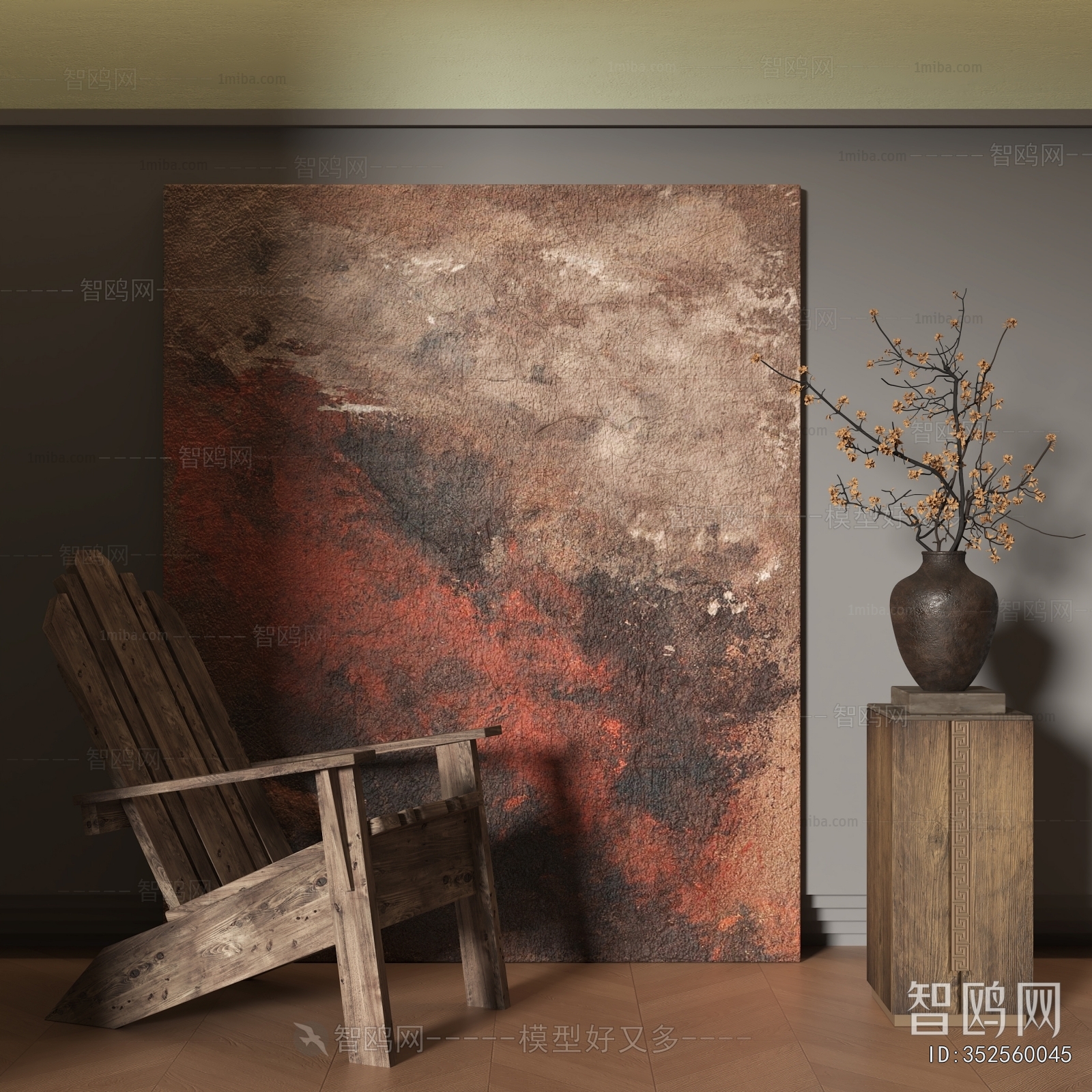 Wabi-sabi Style Painting