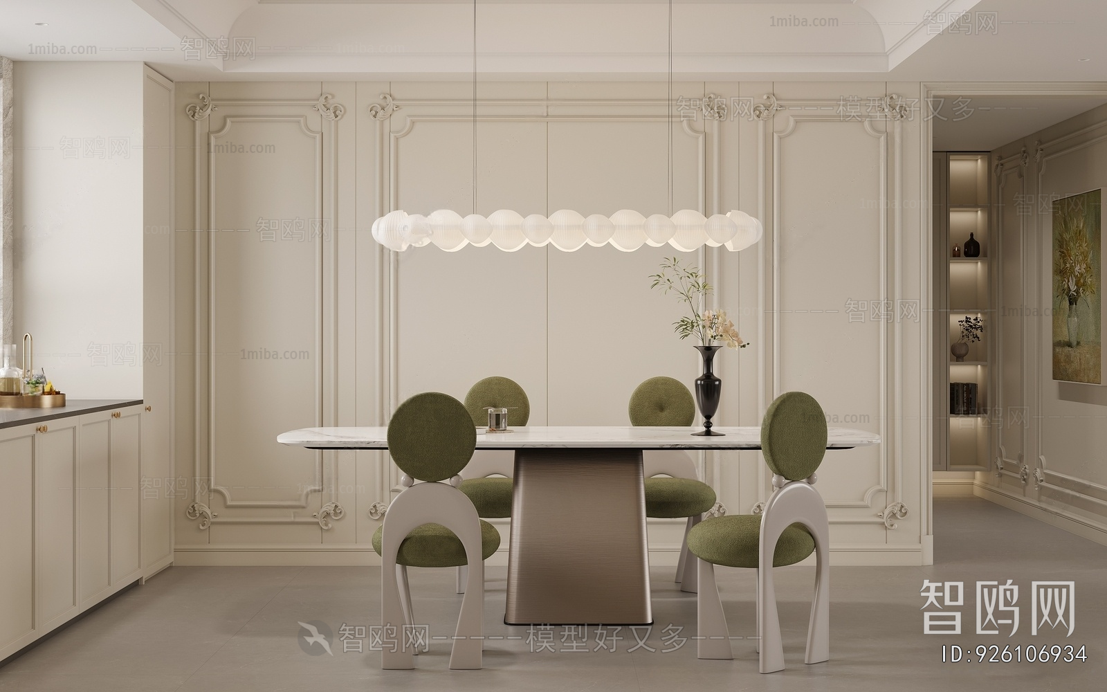 French Style Dining Room