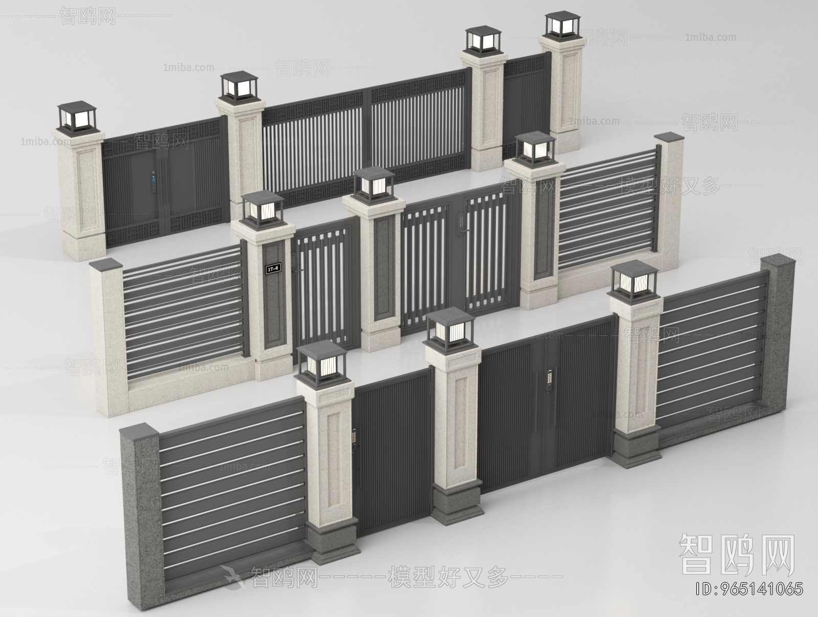 New Chinese Style Gate