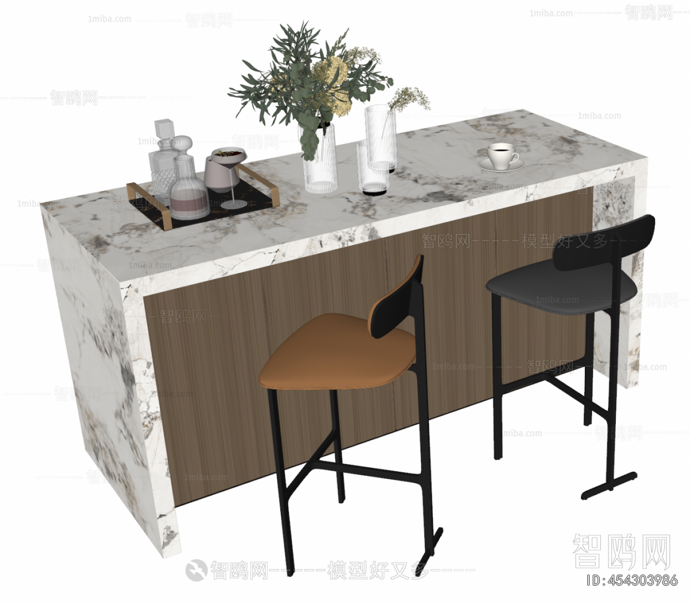 Modern Counter Bar