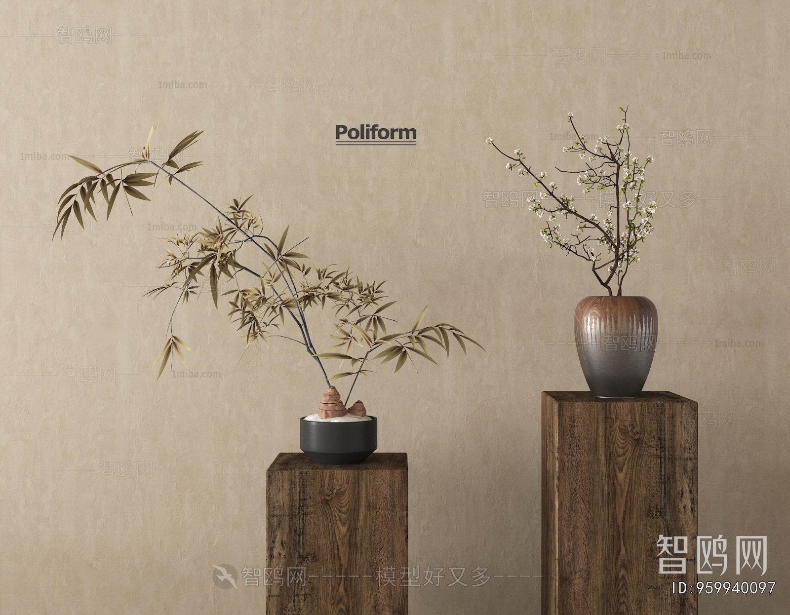 New Chinese Style Bonsai